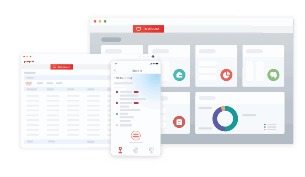 Giao diện hệ thống Saas Yonyou Erp 06